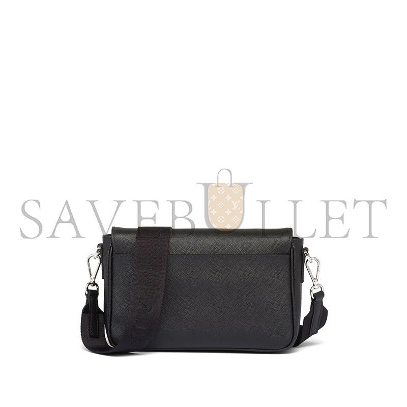 PRADA SAFFIANO LEATHER SHOULDER BAG 2VD059 (22*14.5*5cm)
